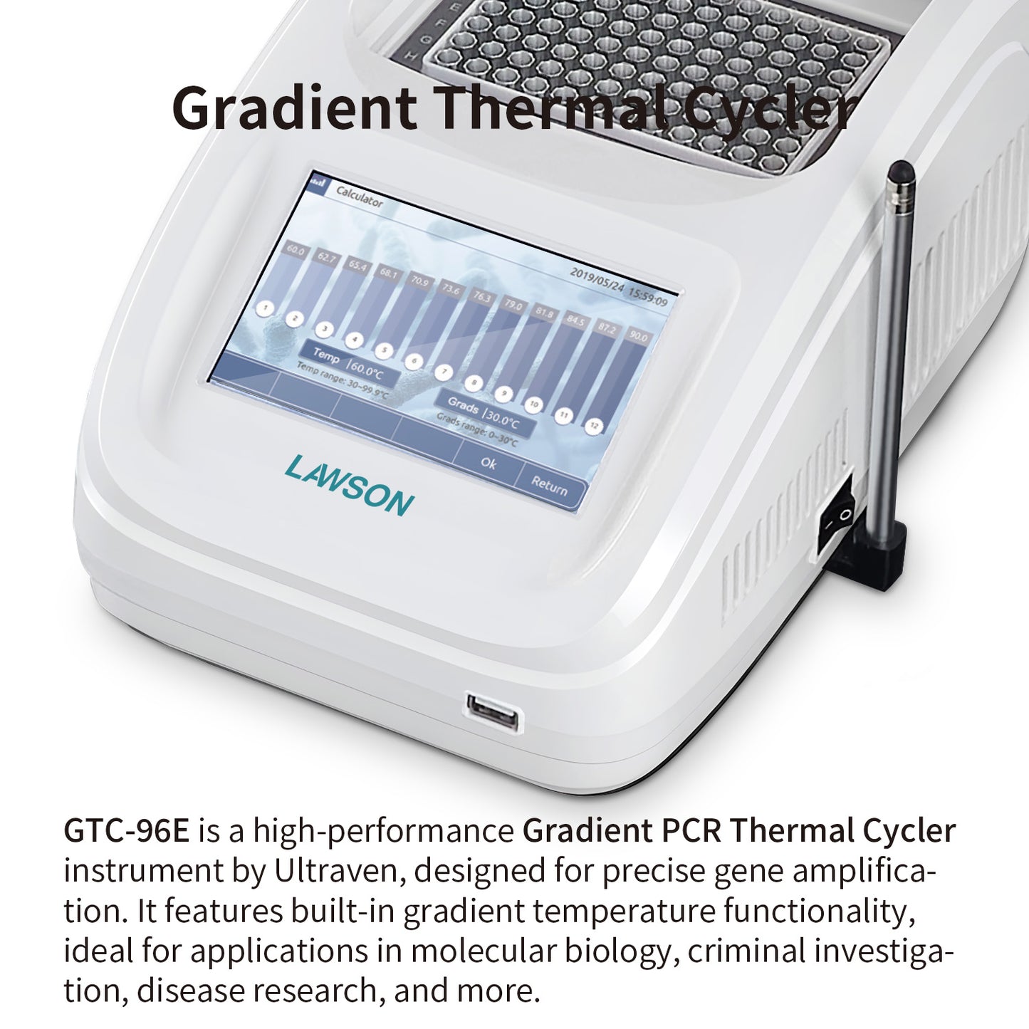 PCR Gradient Thermal Cycler,Real-Time PCR System,GTC‑96E