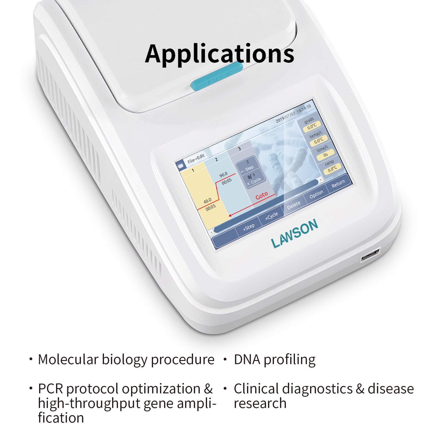 PCR Gradient Thermal Cycler,Real-Time PCR System,GTC‑96E