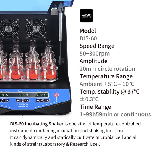 Benchtop Incubator Shaker,Orbital Shaker,DIS-60