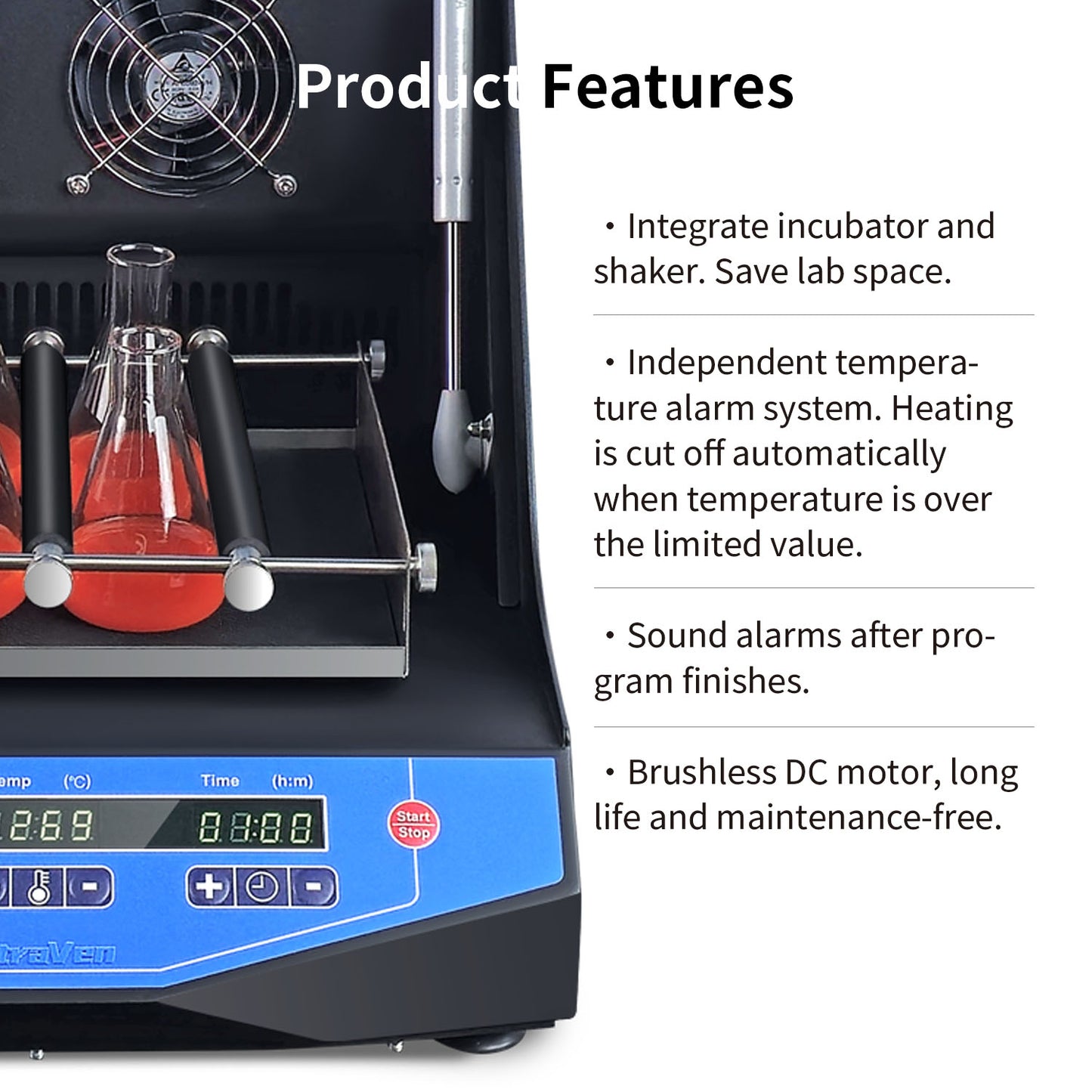 Benchtop Incubator Shaker,Orbital Shaker,DIS-60