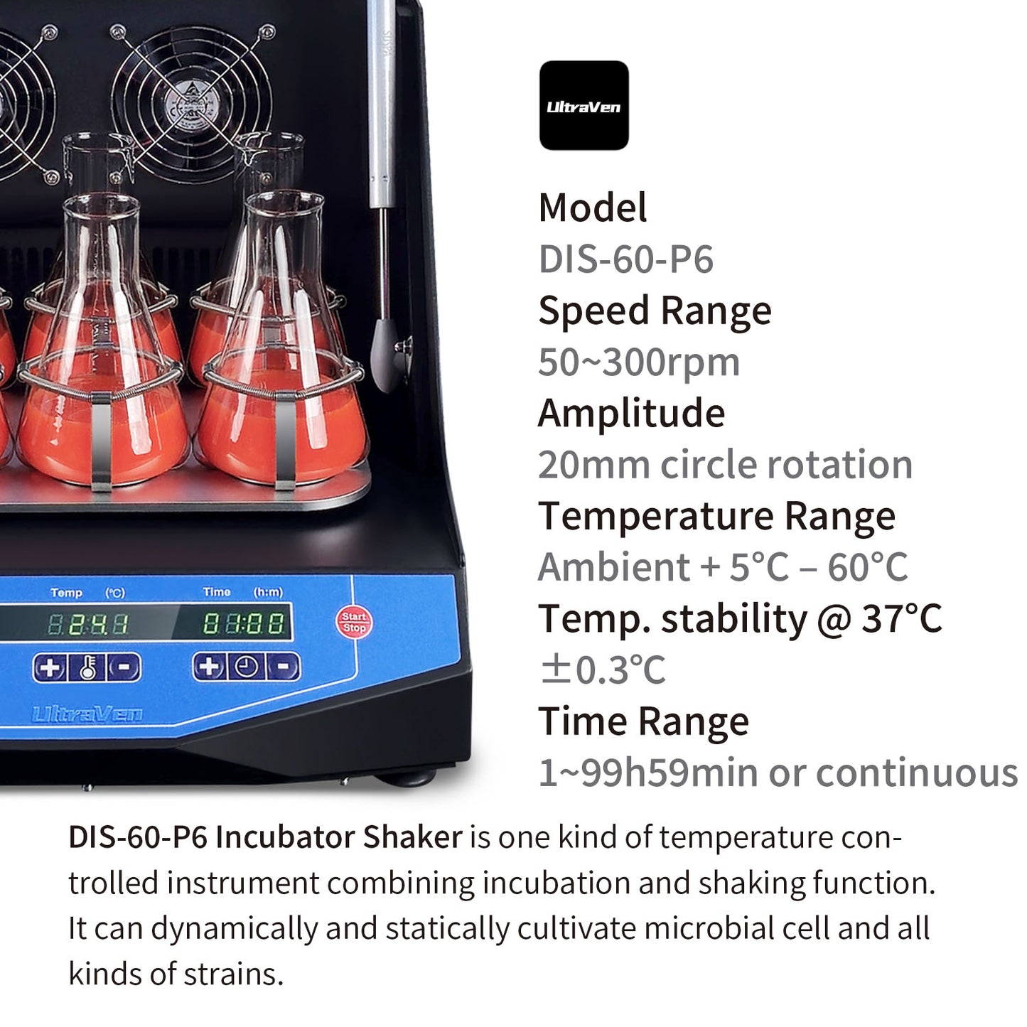 Incubator Shaker,lab Incubator Shake,P6-250,DIS-60-P6