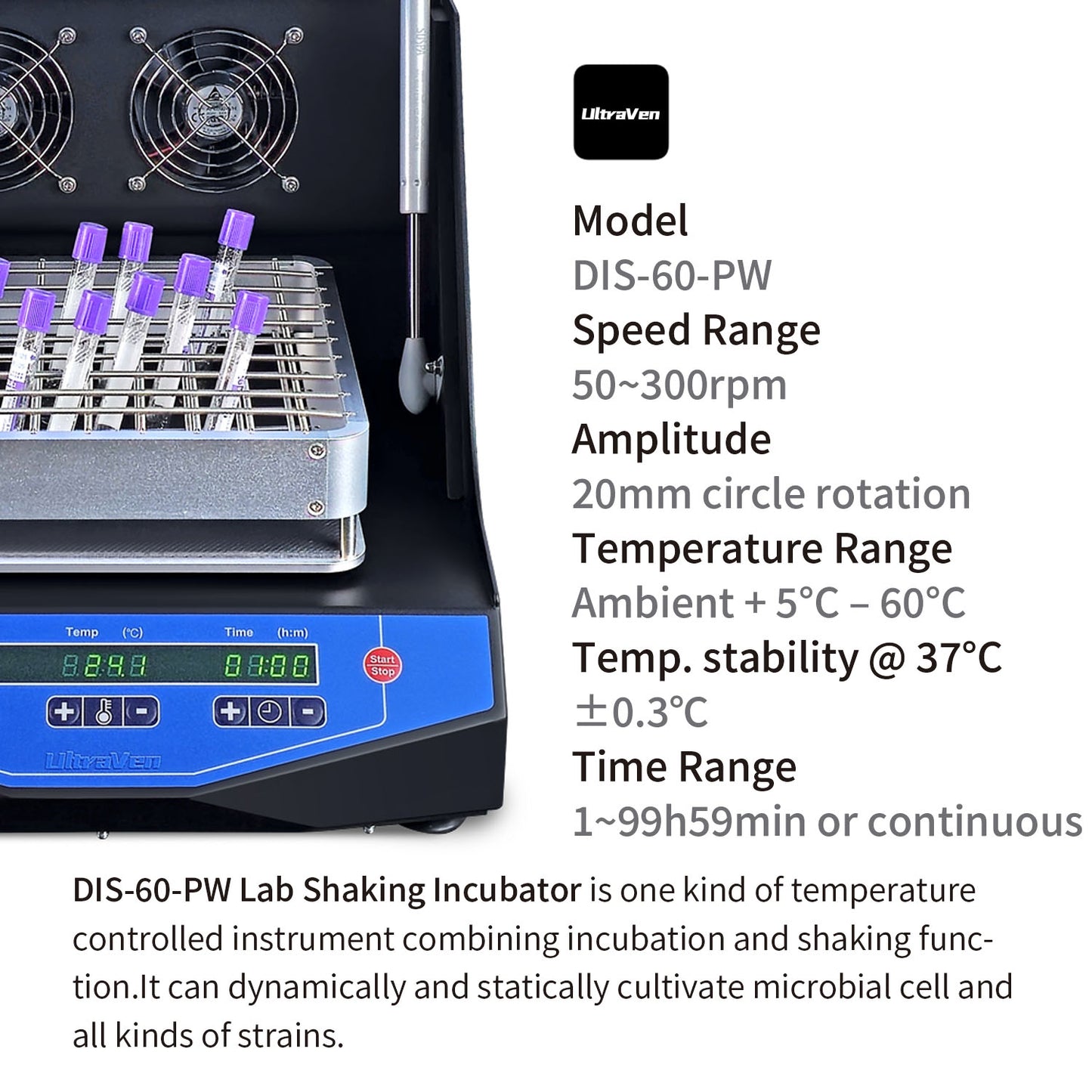 Lab Shaking Incubator,lab Incubating Orbital Shaker,PW-260,DIS-60-PW