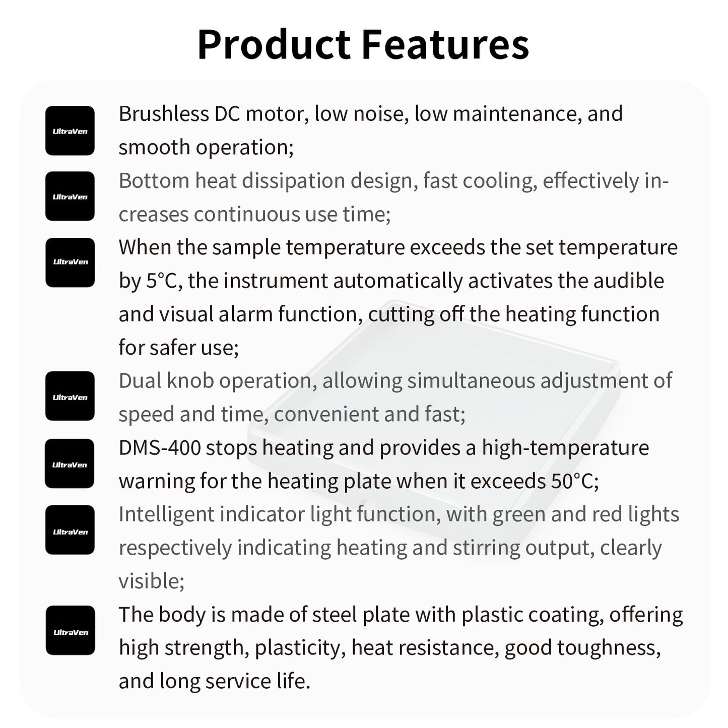 Magnetic Stirrers,Magnetic hotplate stirrer,DMS-400