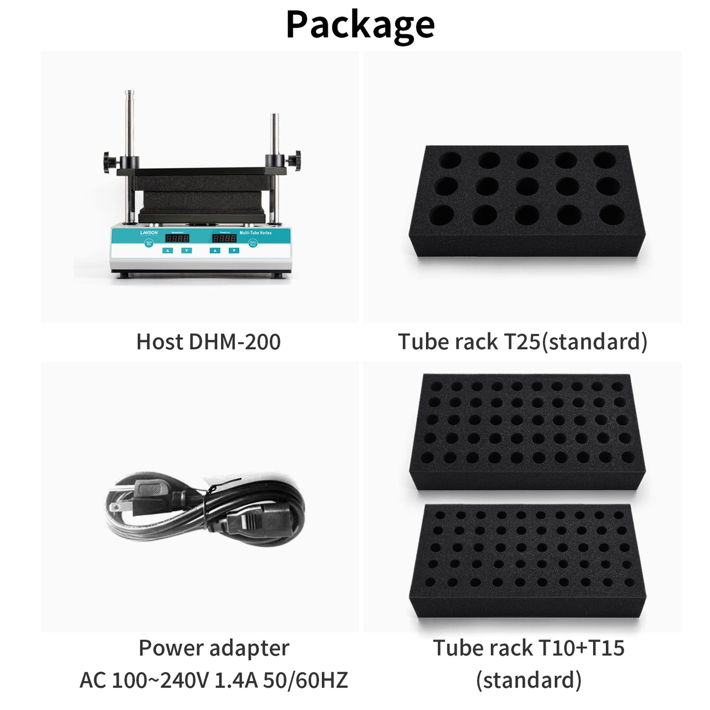 Multi tube vortex mixer,Multi sample Mixer,DHM-200