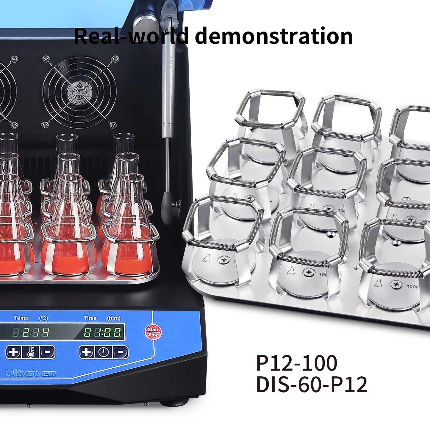 Benchtop Incubator Shaker,Orbital Shaker,P12-100,DIS-60-P12