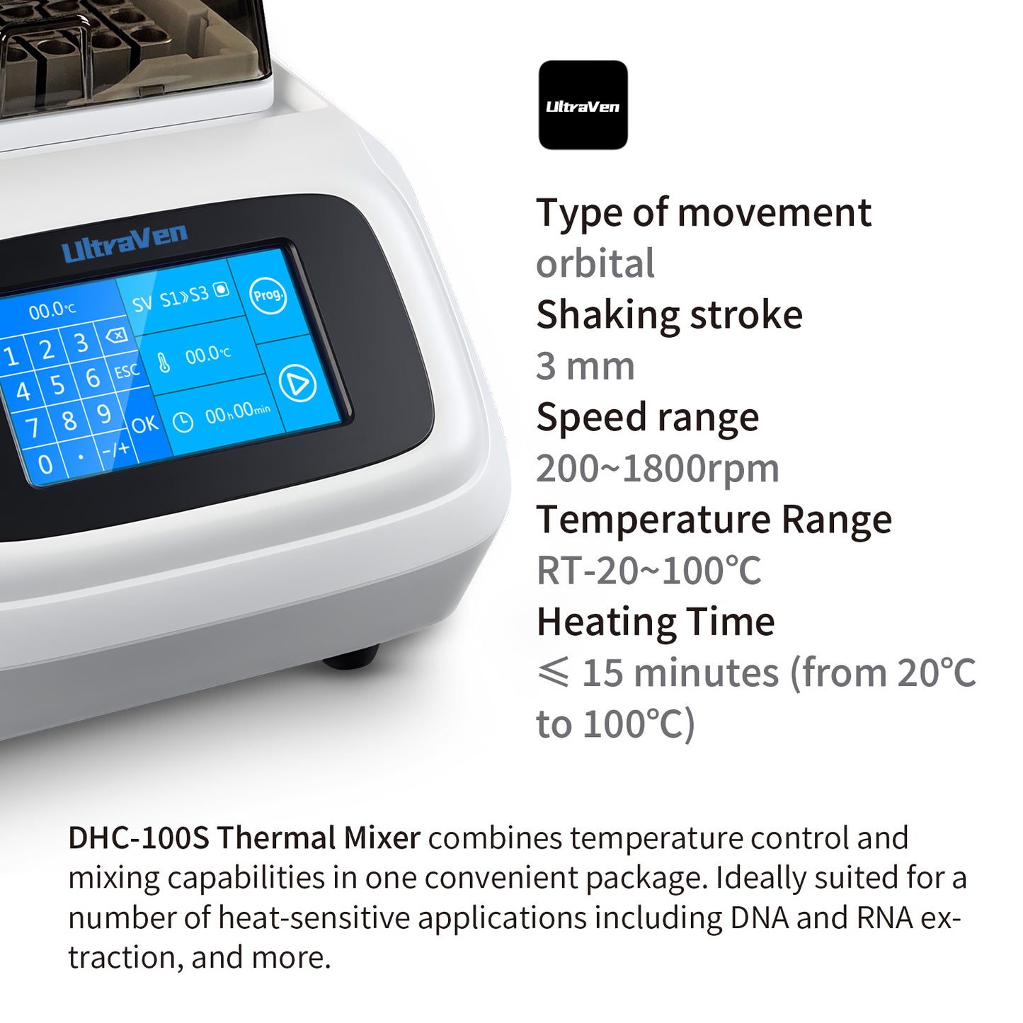 Thermal Mixer,with Cooling and Heating,DHS-100S,DHC-100S