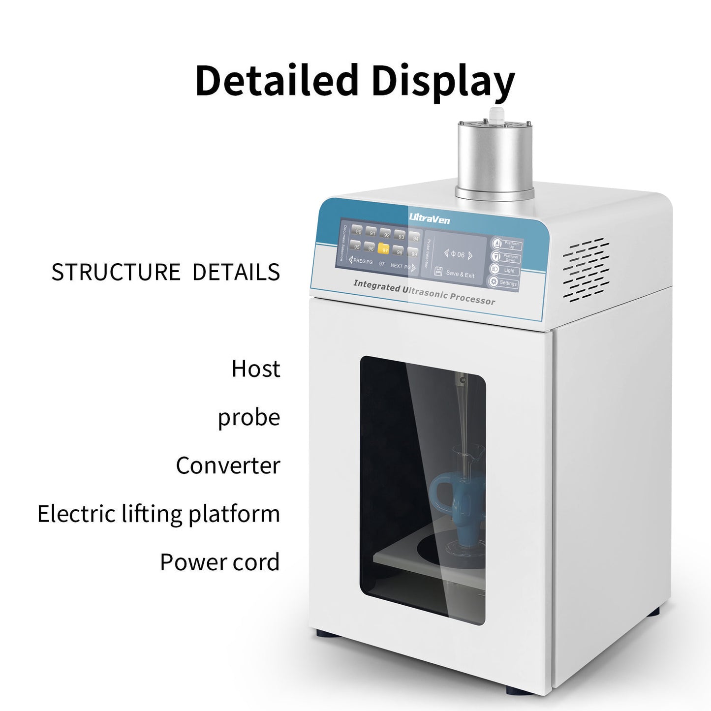 ultrasonic homogenizer,ultrasonic extraction,YP-S900