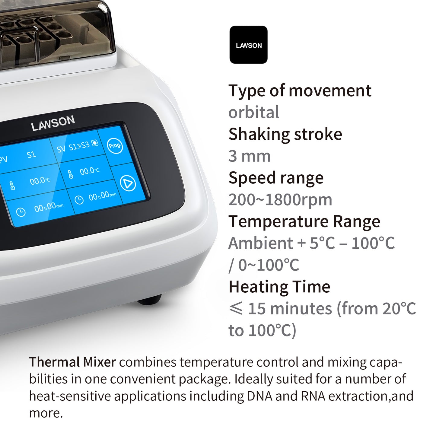 Dry Bath Incubator,Block Heater,with Heating Timing,DH-10S,DH-20S
