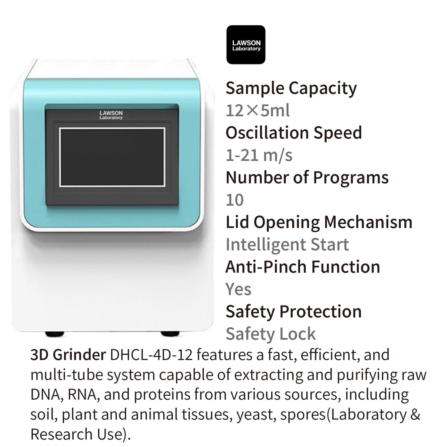 3D centrifuge Grinder,3D Grinder,DHCL-4D-24