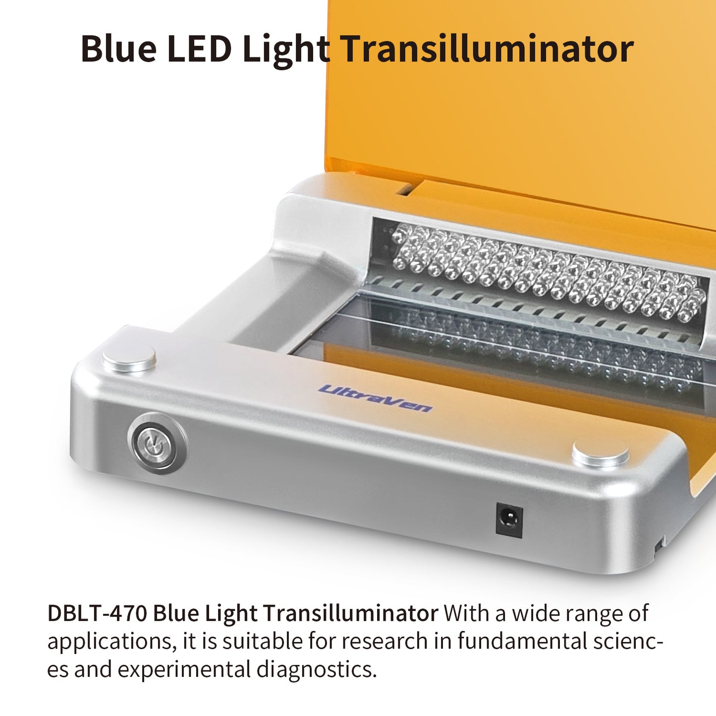 Blue LED Light Transilluminator,Blue Light Gel Cutter,DBLT-470