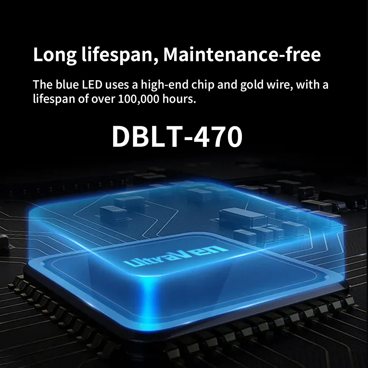 Blue LED Light Transilluminator,Blue Light Gel Cutter,DBLT-470