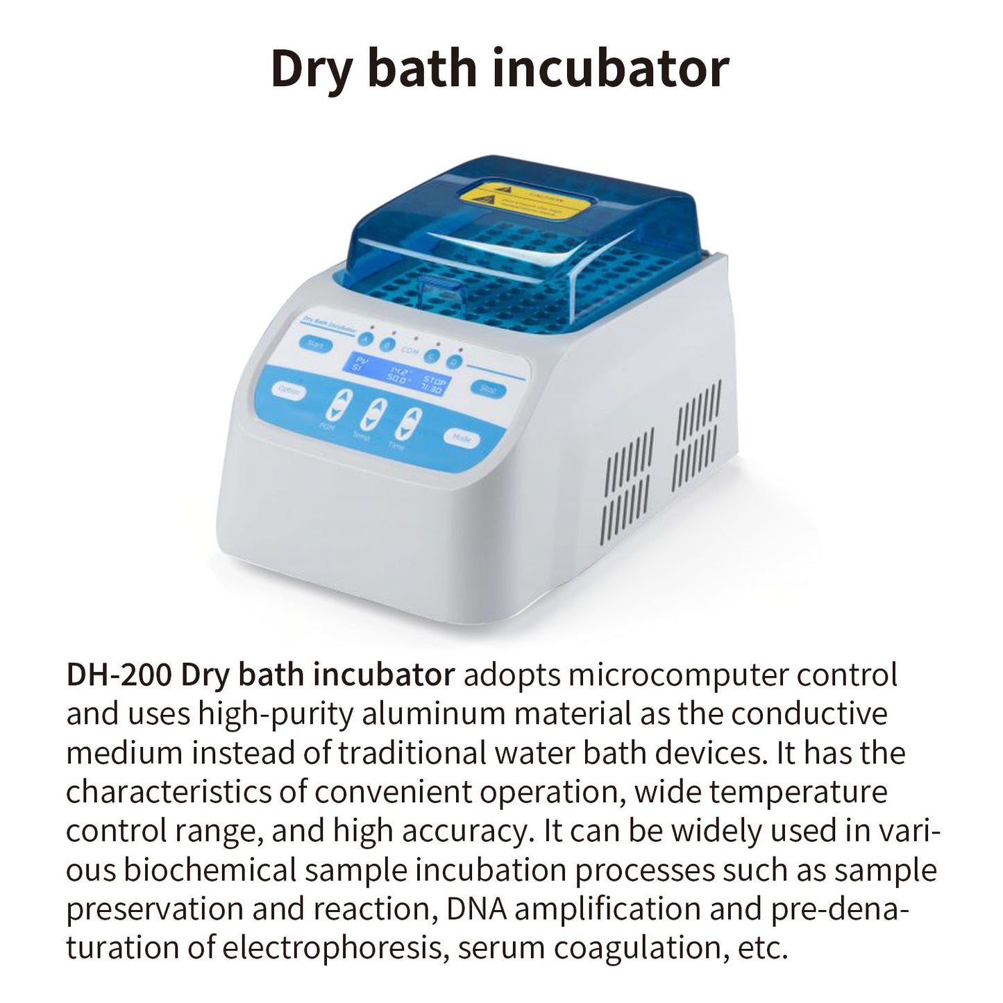 Dry bath incubator,lab dry bath,bath incubator,DH-200