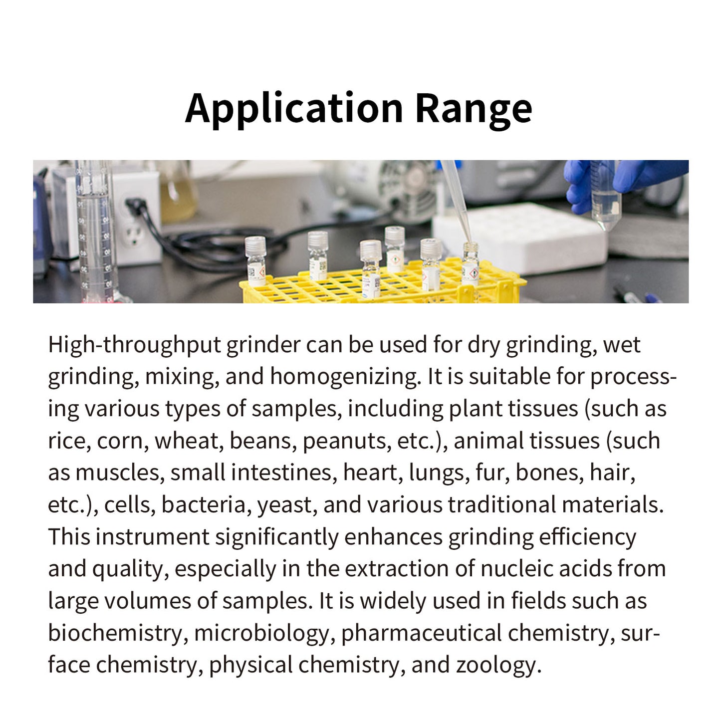 Benchtop Tissue Homogenizer,high-throughput grinder,ZY-S24