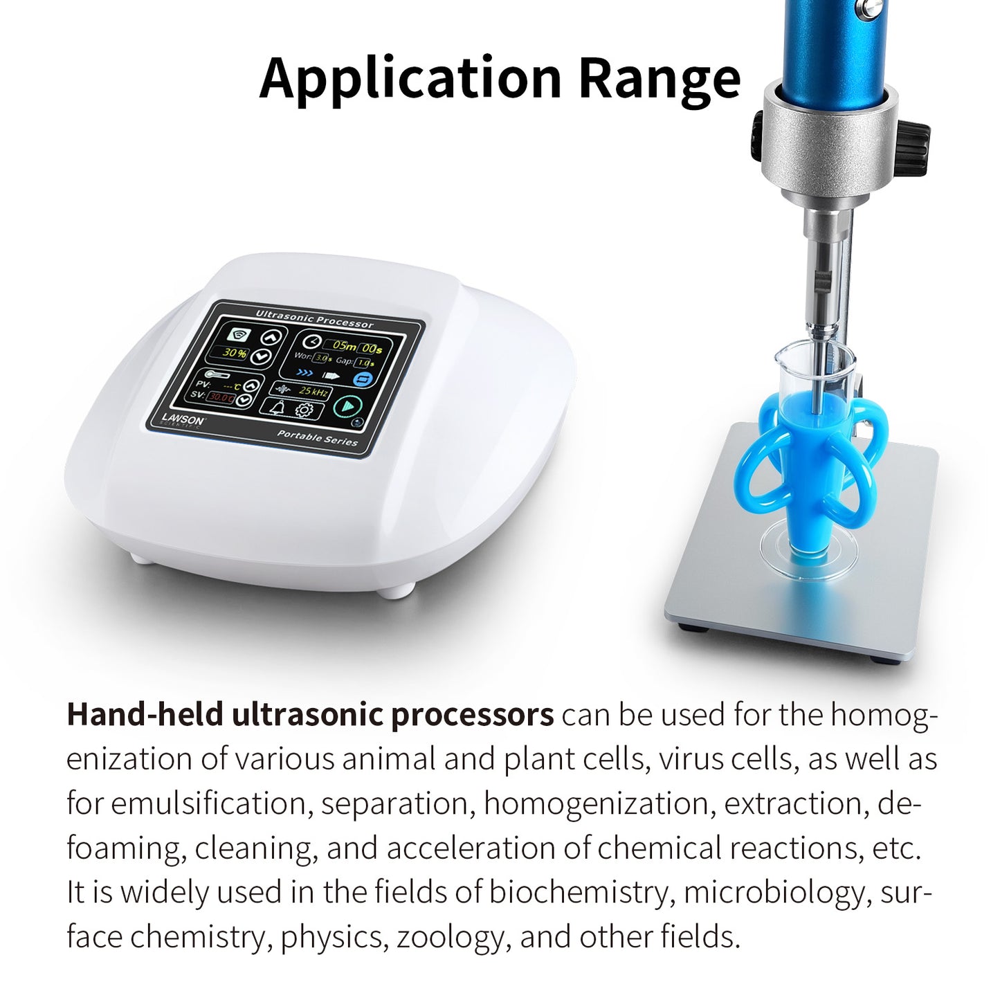 Handheld ultrasonic processors,Handheld Ultrasonic Disruptor,UP-250S