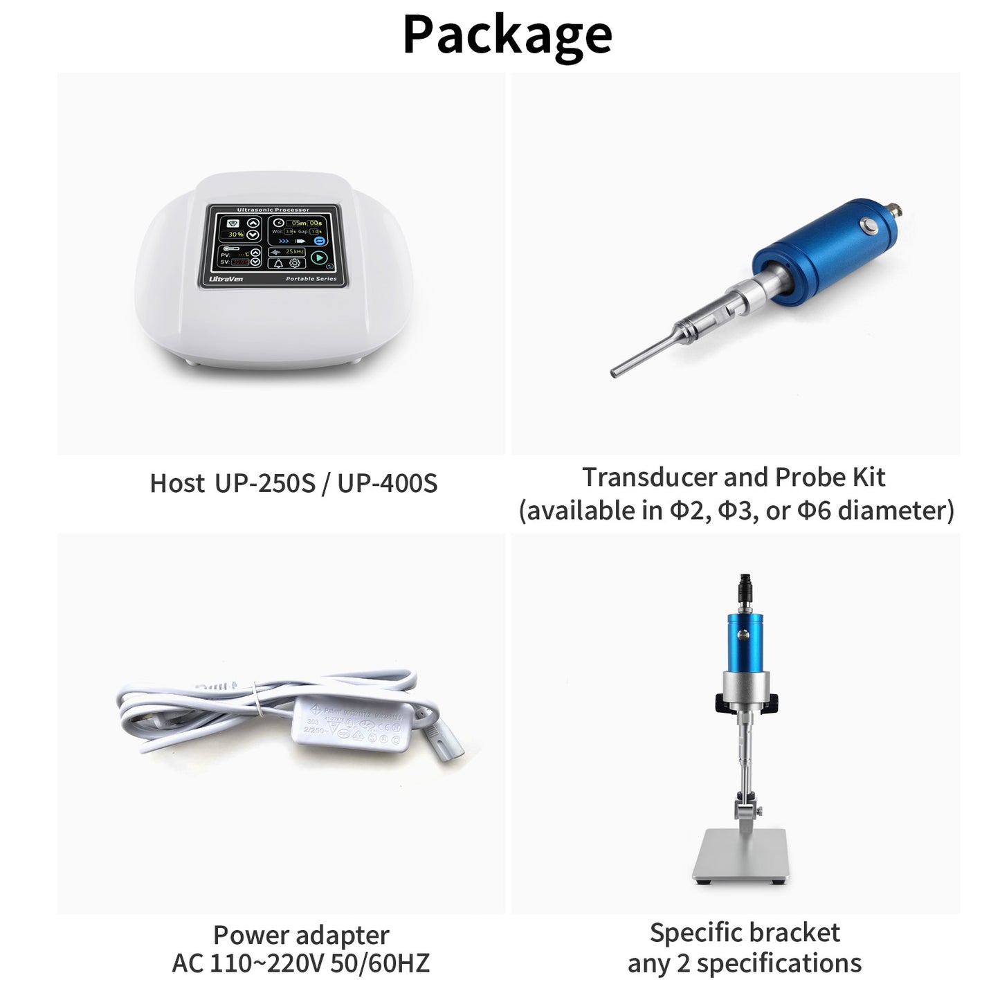 Handheld Ultrasonic homogenizer,Handheld ultrasonic processors,UP-400S
