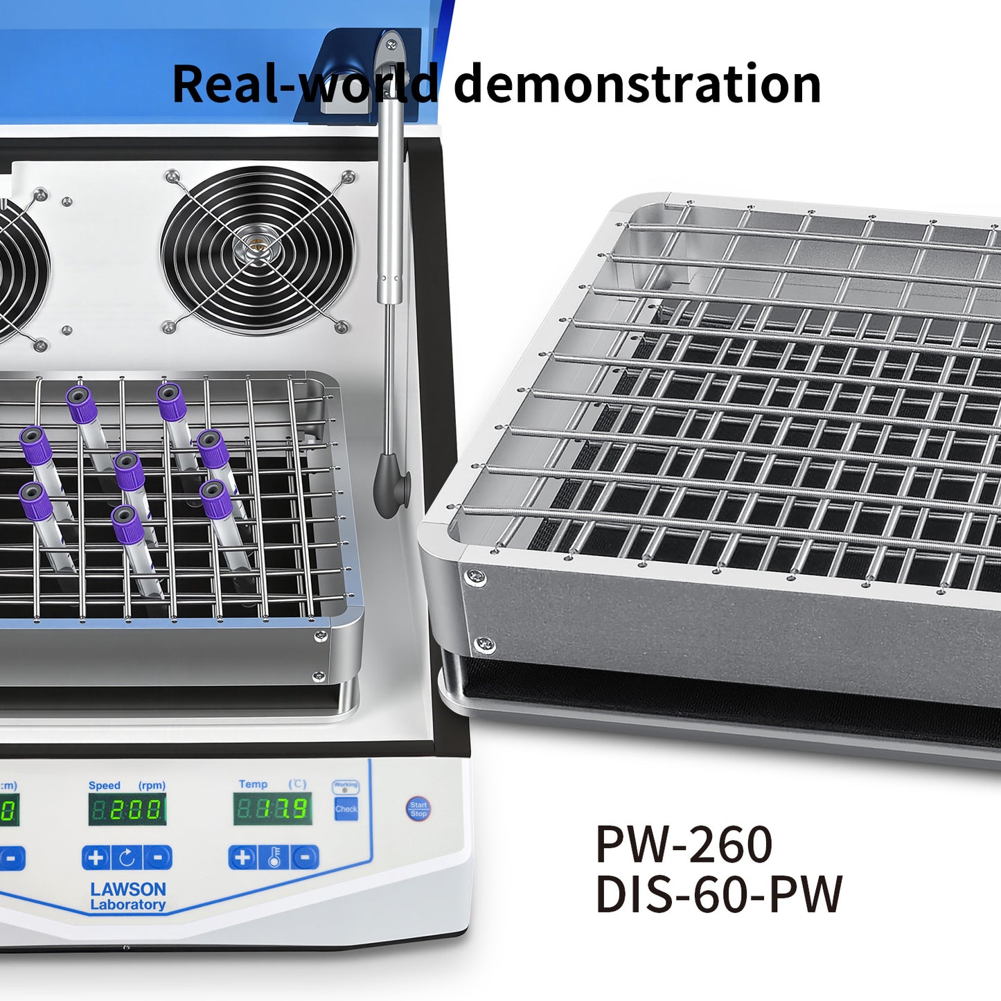 Shaking Incubator,DIS-60C-PW,with Cooling,4-60°C