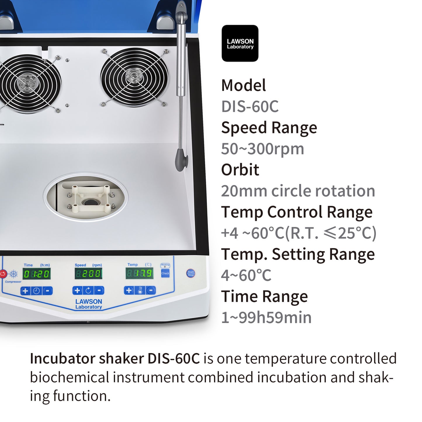 Lab Shakers,Incubator Shakers,DIS-60C,with Cooling