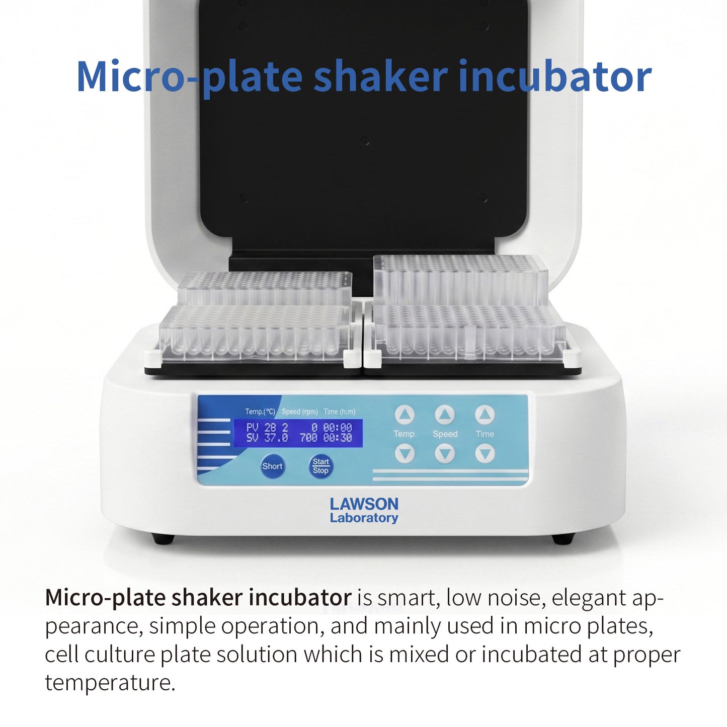Micro-plate Shaker Incubator | 4-Plate Capacity | MS60-4