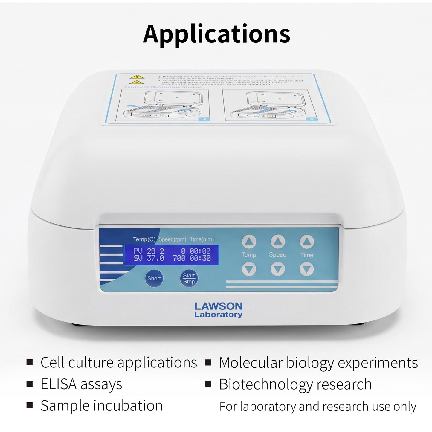 Micro-plate Shaker Incubator | 4-Plate Capacity | MS60-4