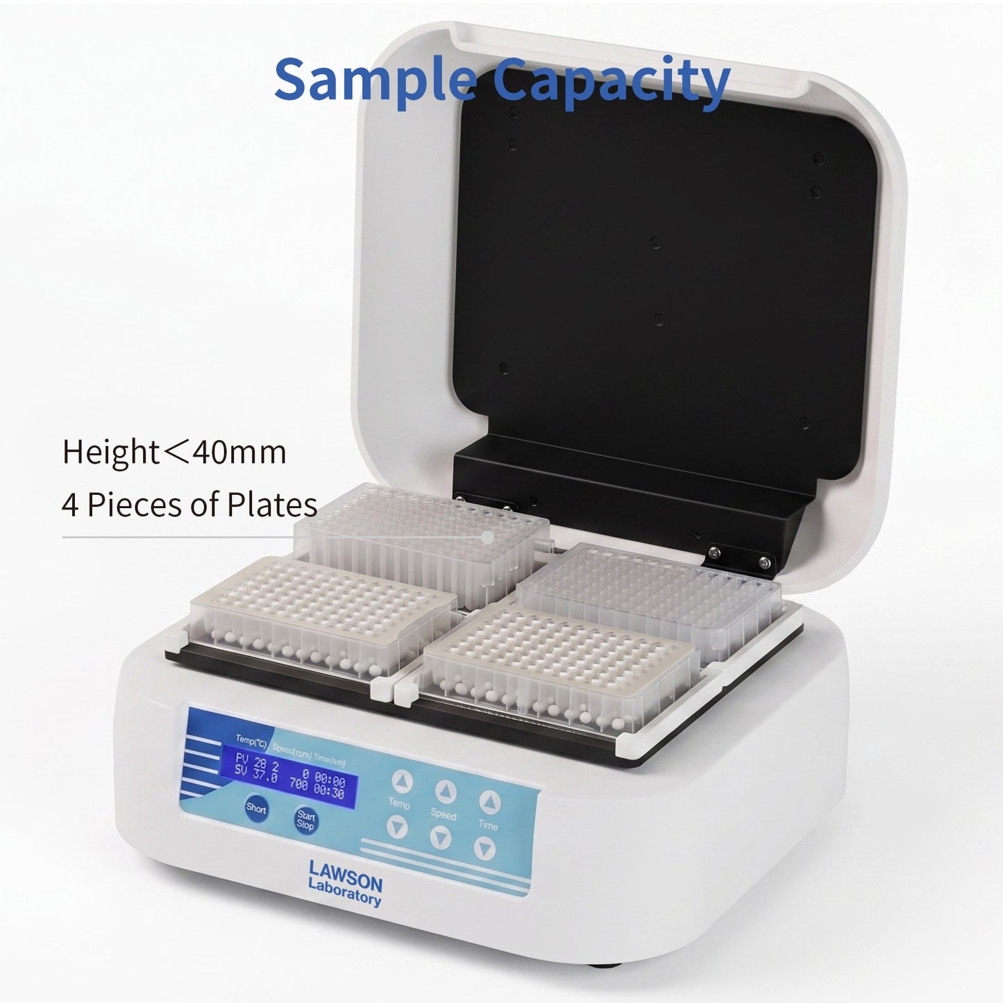 Micro-plate Shaker Incubator | 4-Plate Capacity | MS60-4