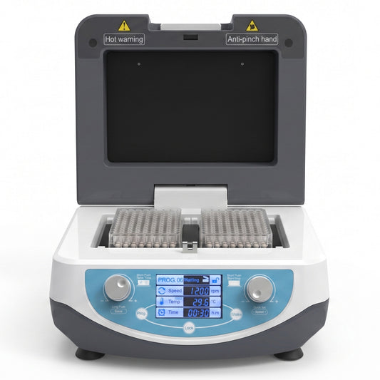 Microplate Shaker Incubator | 2-Plate Capacity | MS70-2N