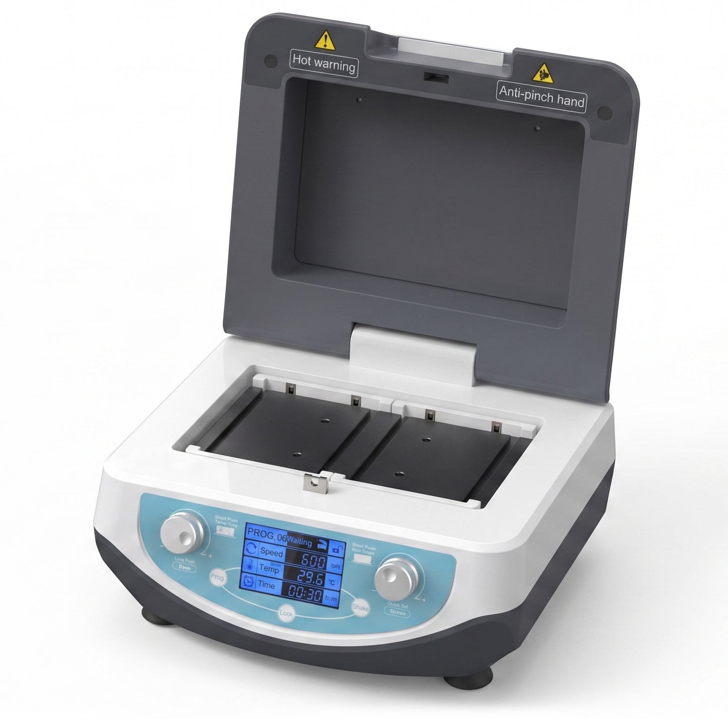 Microplate Shaker Incubator | 2-Plate Capacity | MS70-2N