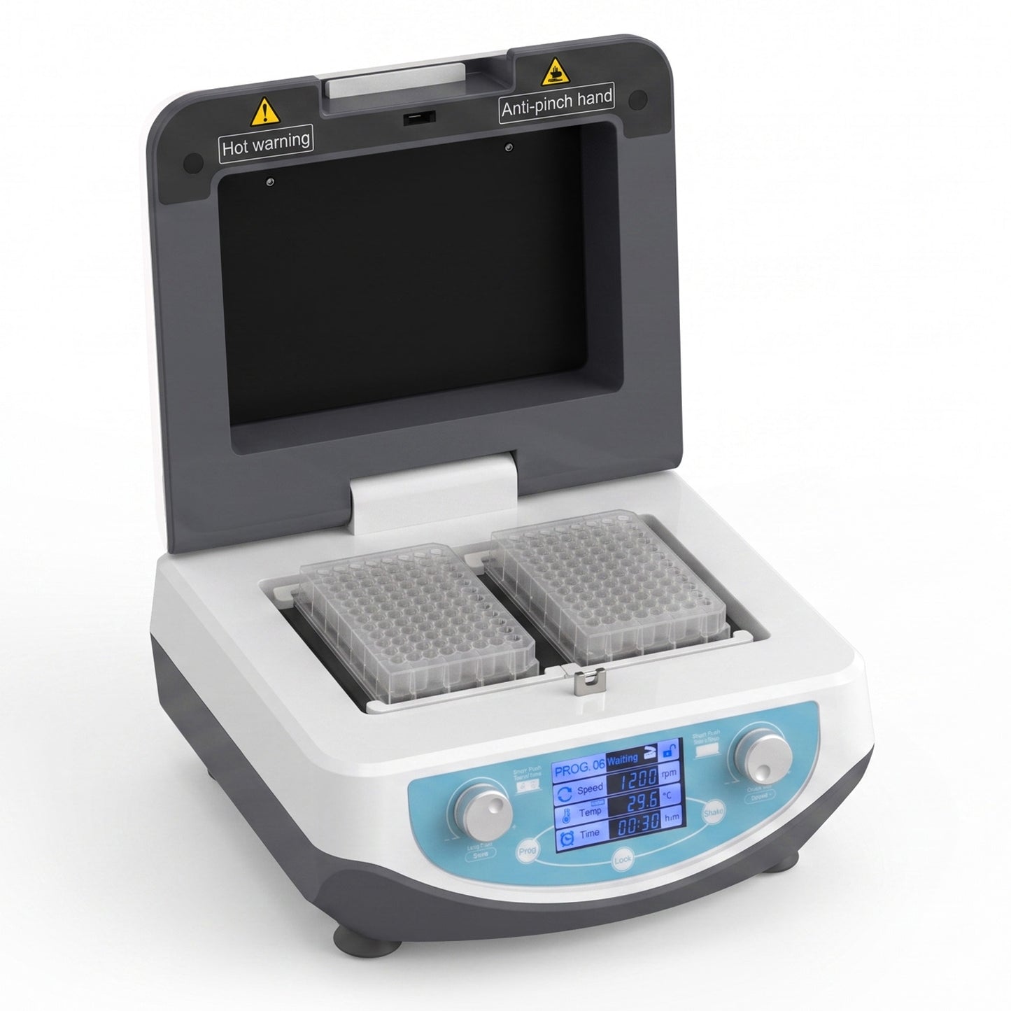 Microplate Shaker Incubator | 2-Plate Capacity | MS70-2N