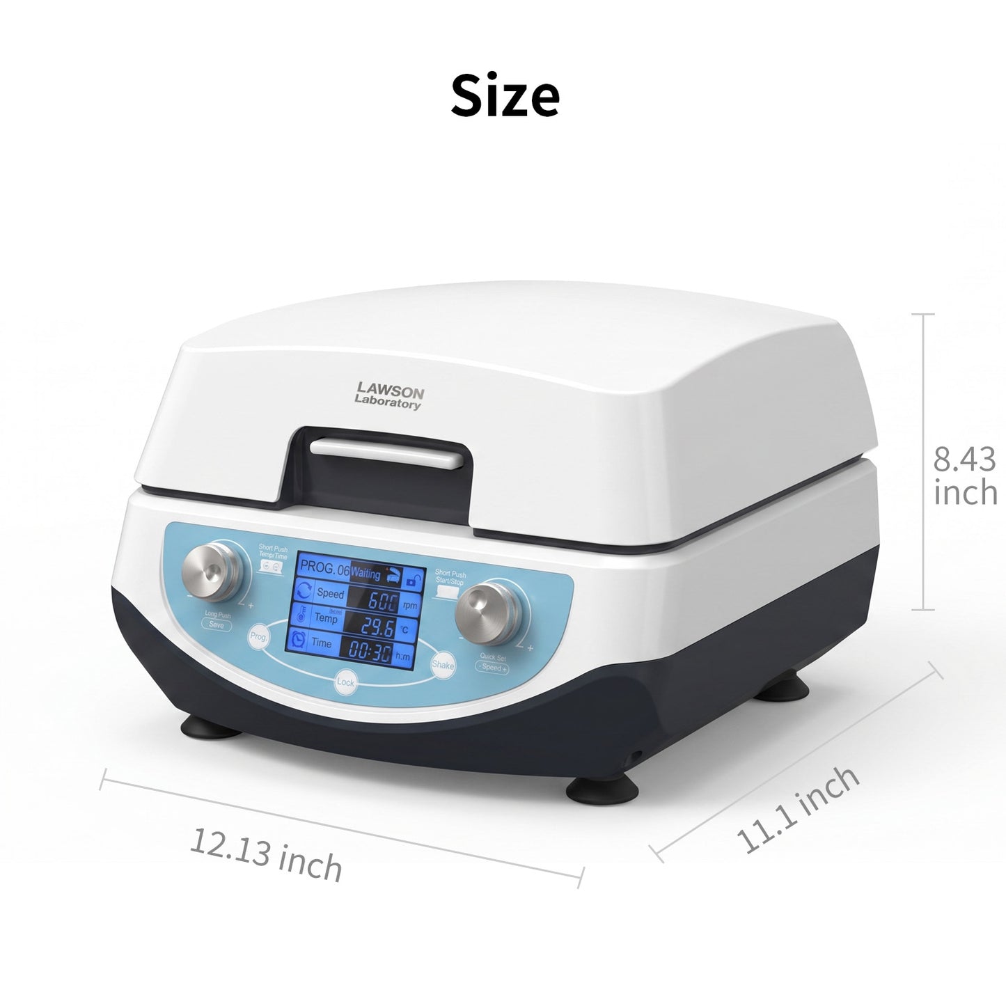 Microplate Shaker Incubator | 2-Plate Capacity | MS70-2N
