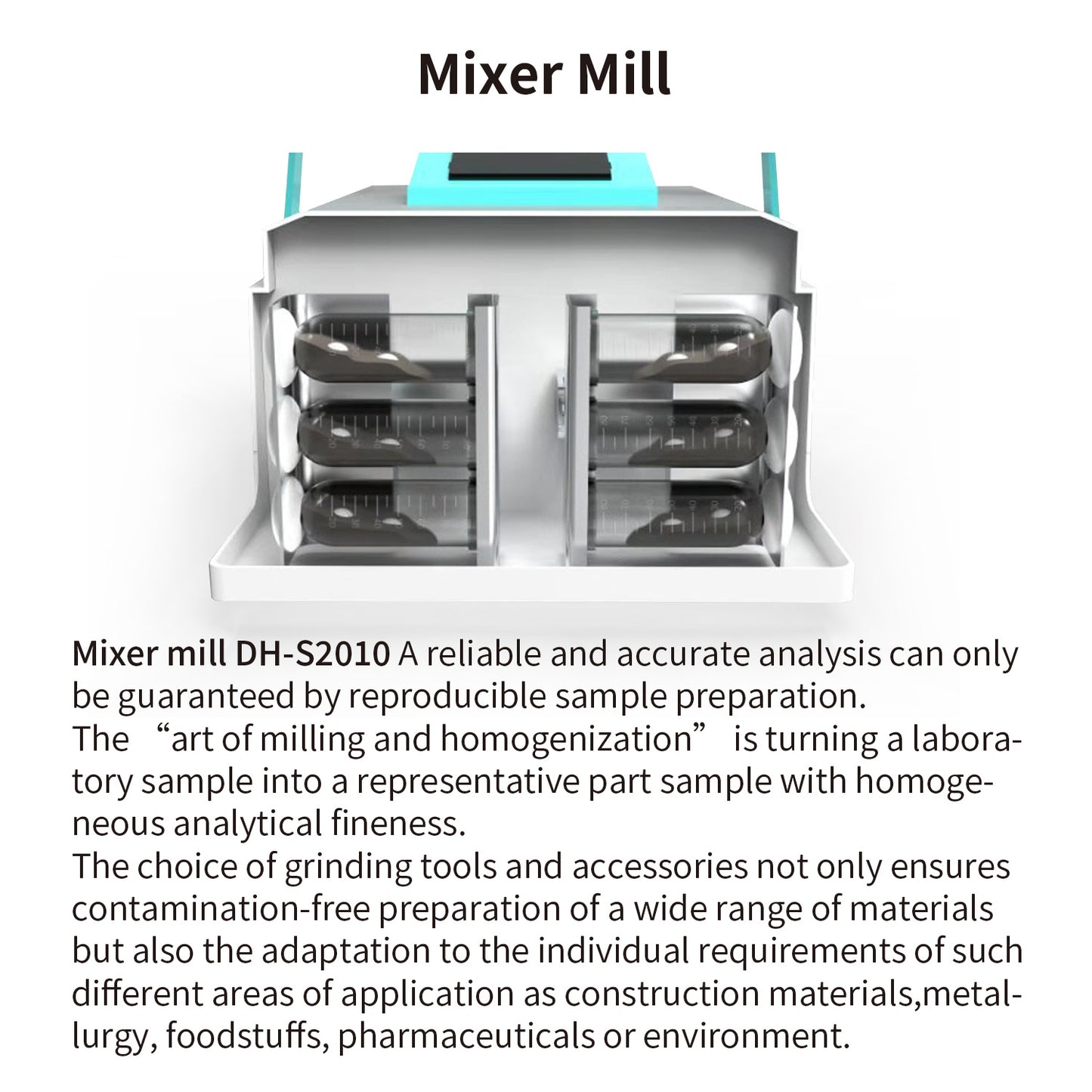 Mixer mill,lab mills,laboratory mixer mill,DH-S2010