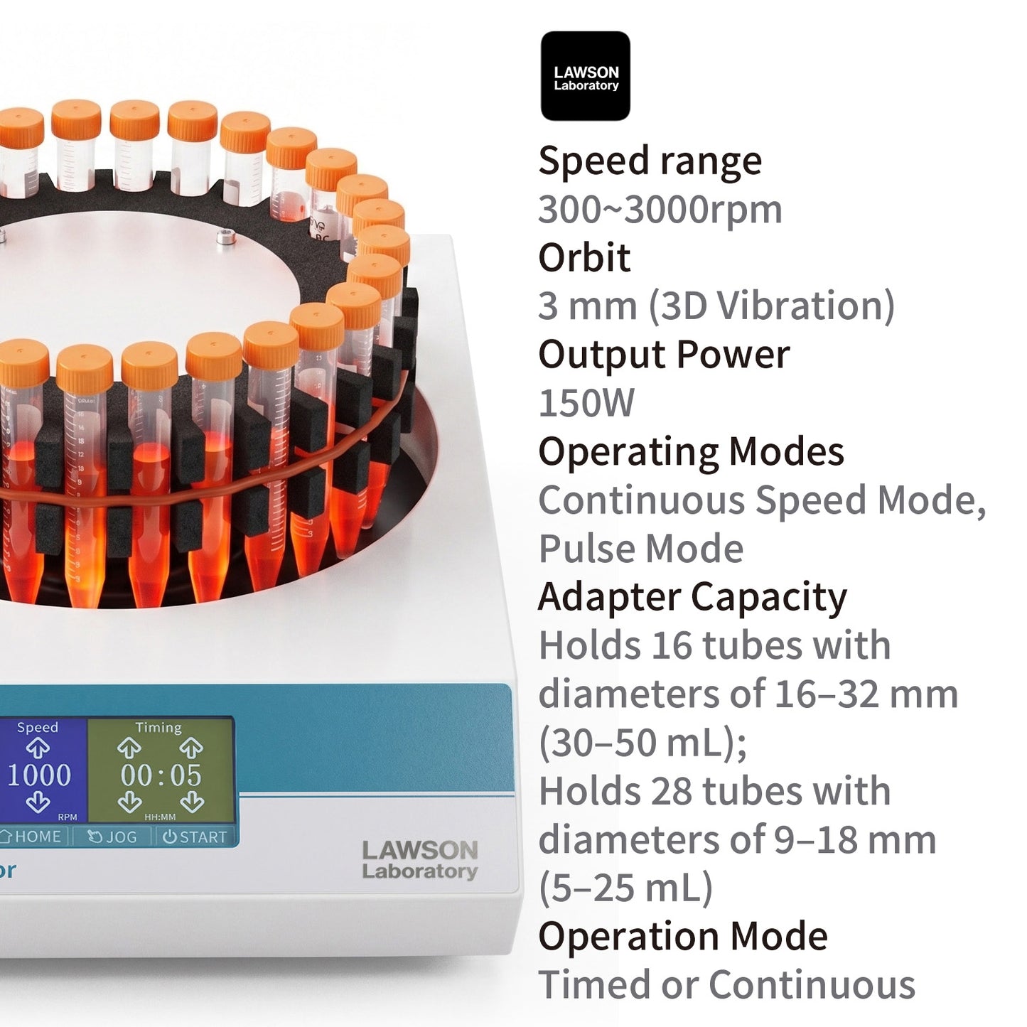 Multi Reax Vortex Mixer,High-Speed Multi-Tube Vortex Shaker,DMR-300T
