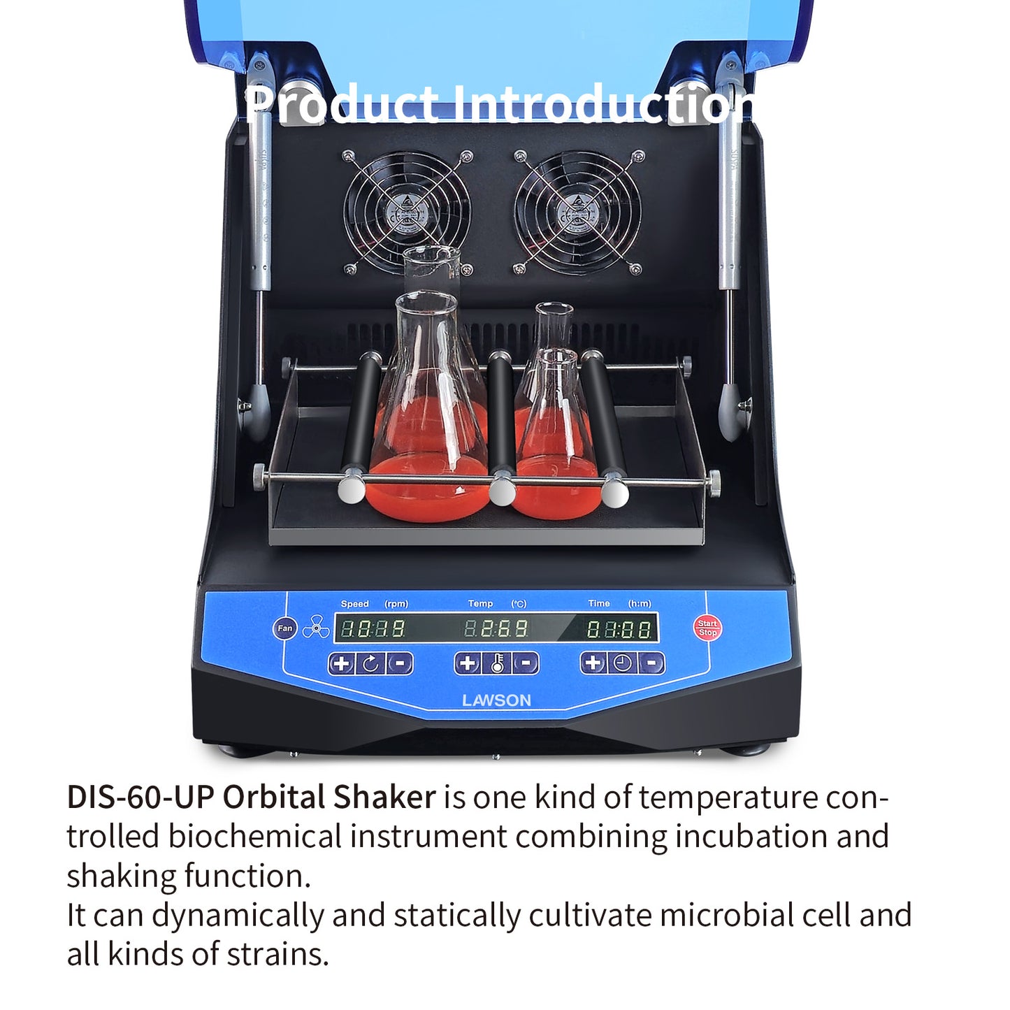 Orbital Shaker,Lab Shaking Incubator,UP-12,DIS-60-UP