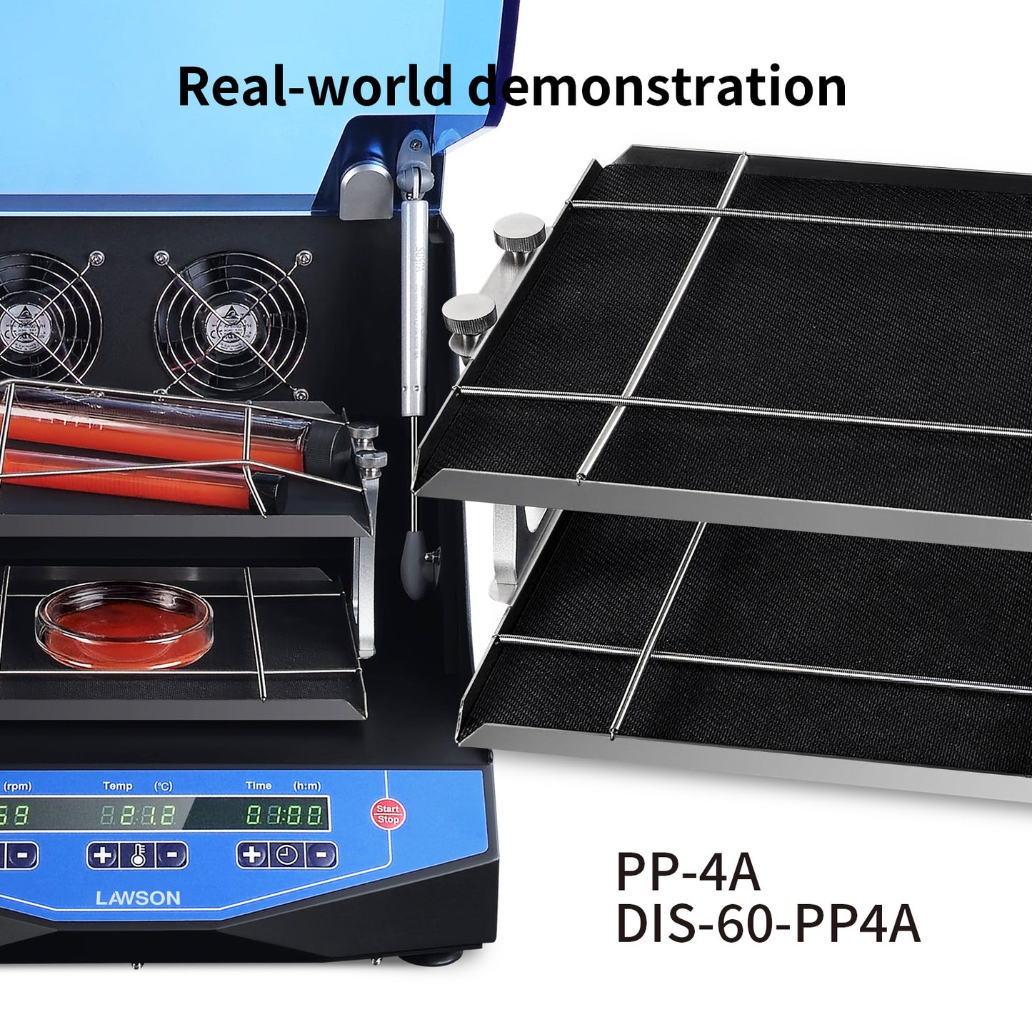 Stackable Incubator Shaker,lab Orbital Shaker,PP-4A,DIS-60-PP4A