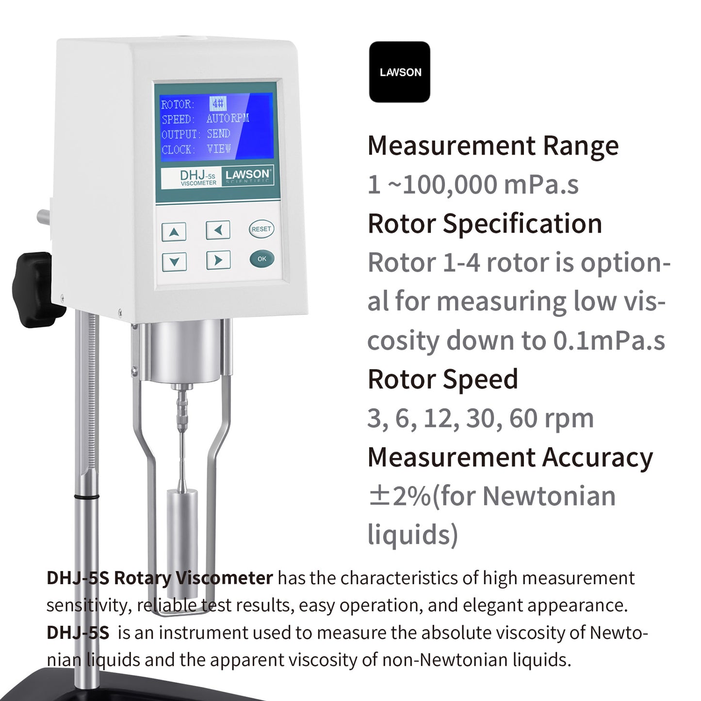 Rotary Viscometer,Digital Viscometer,DHJ-5S