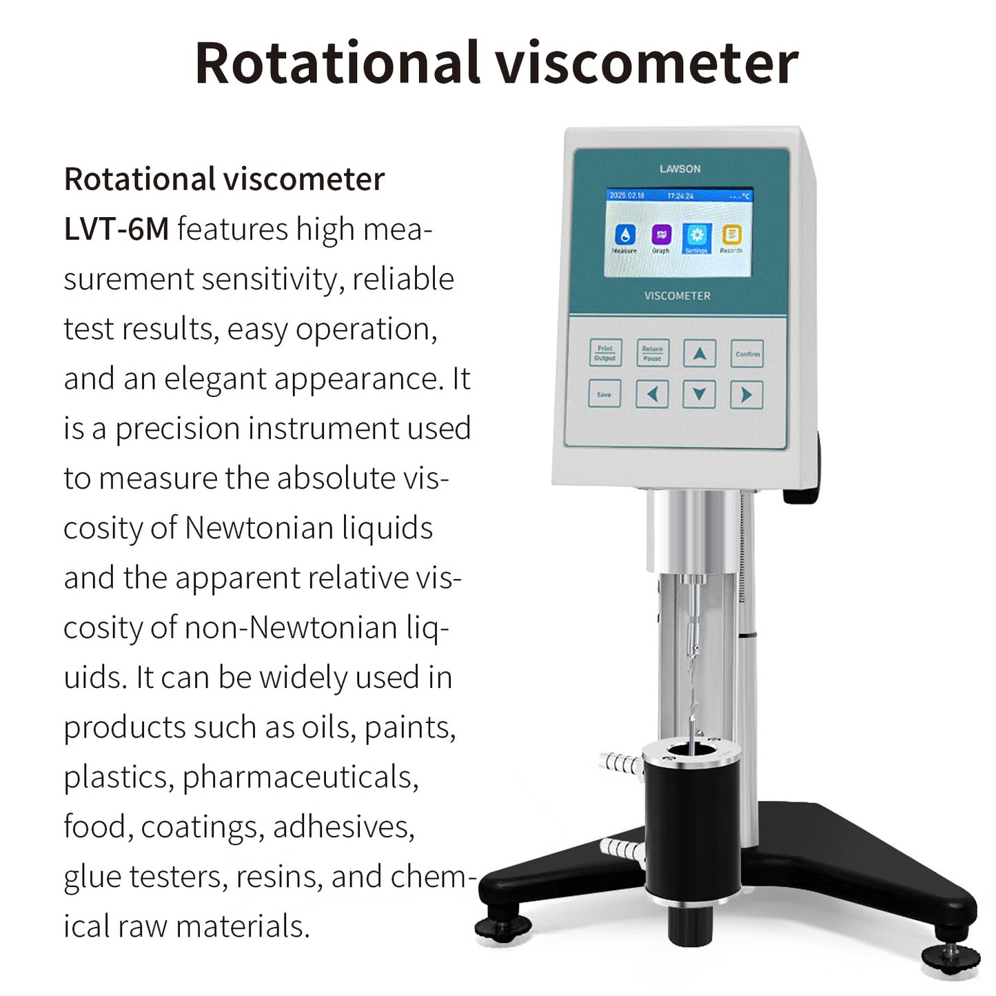 Rotational viscometer,Viscosity Tester,Viscometer,LVT-6M