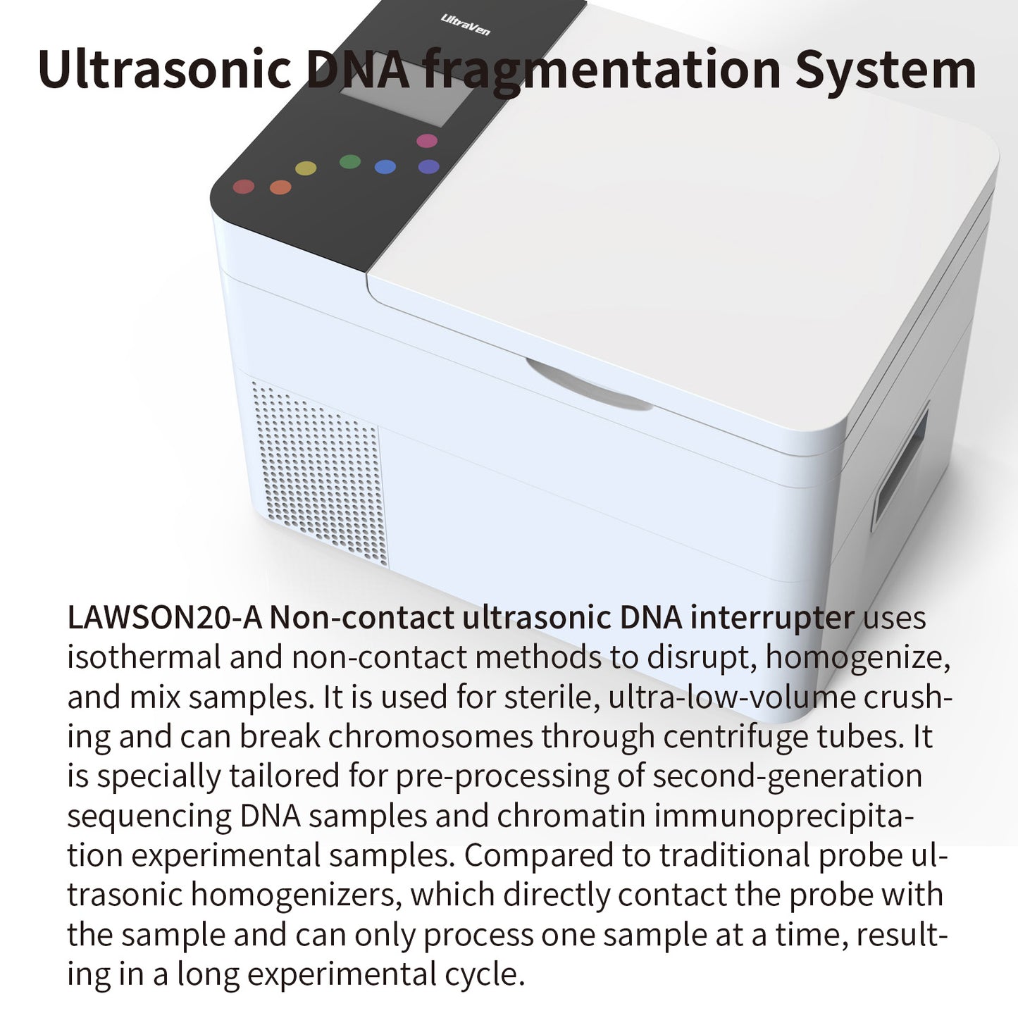 Ultrasonic DNA Shearing Device,Sonication Device,LAWSON20-A