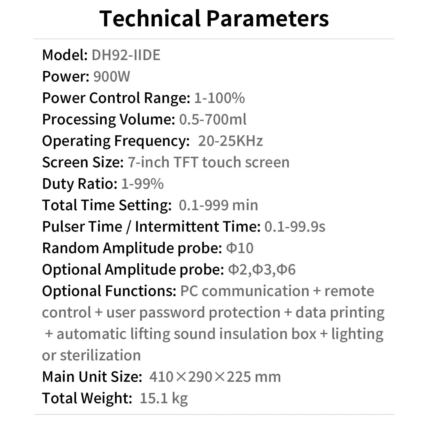 Ultrasonic Cell homogenizer,Ultrasonic Processors,DH92-IIDE