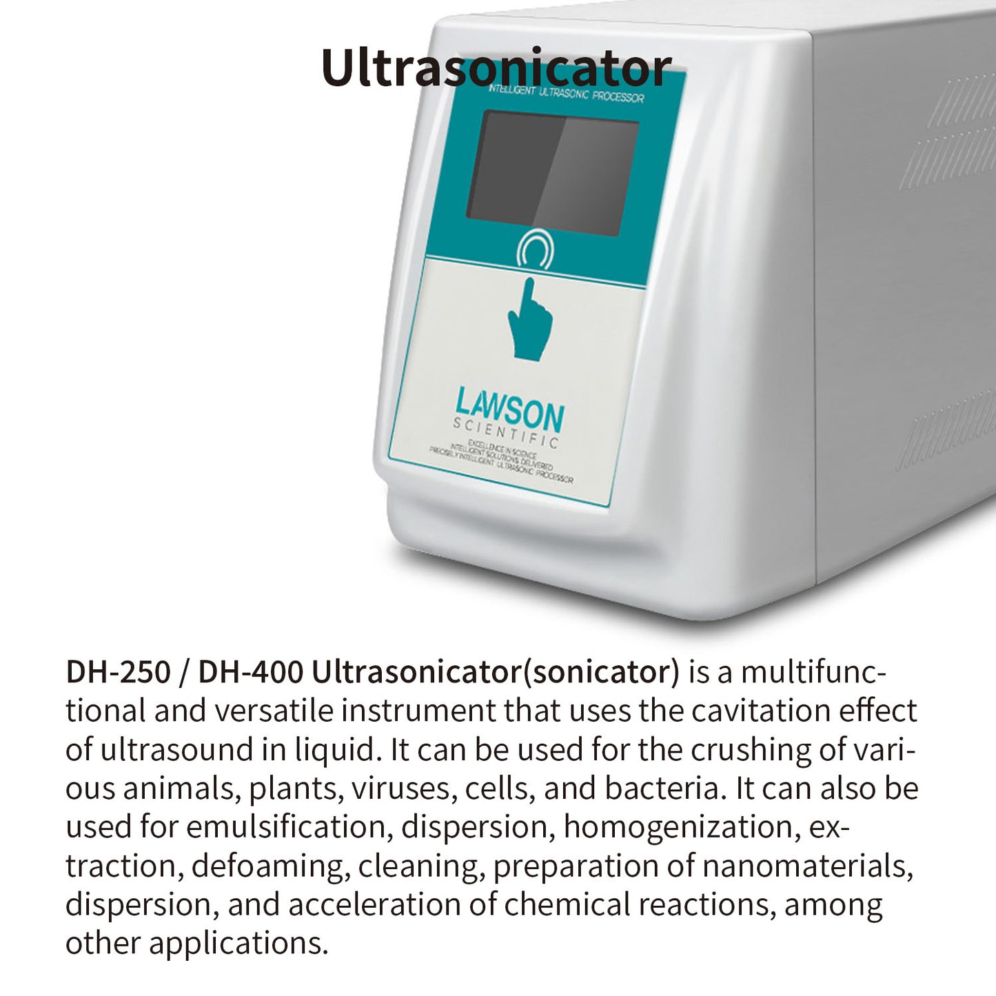 Ultrasonicator,Handheld Ultrasonic Processor,DH-400