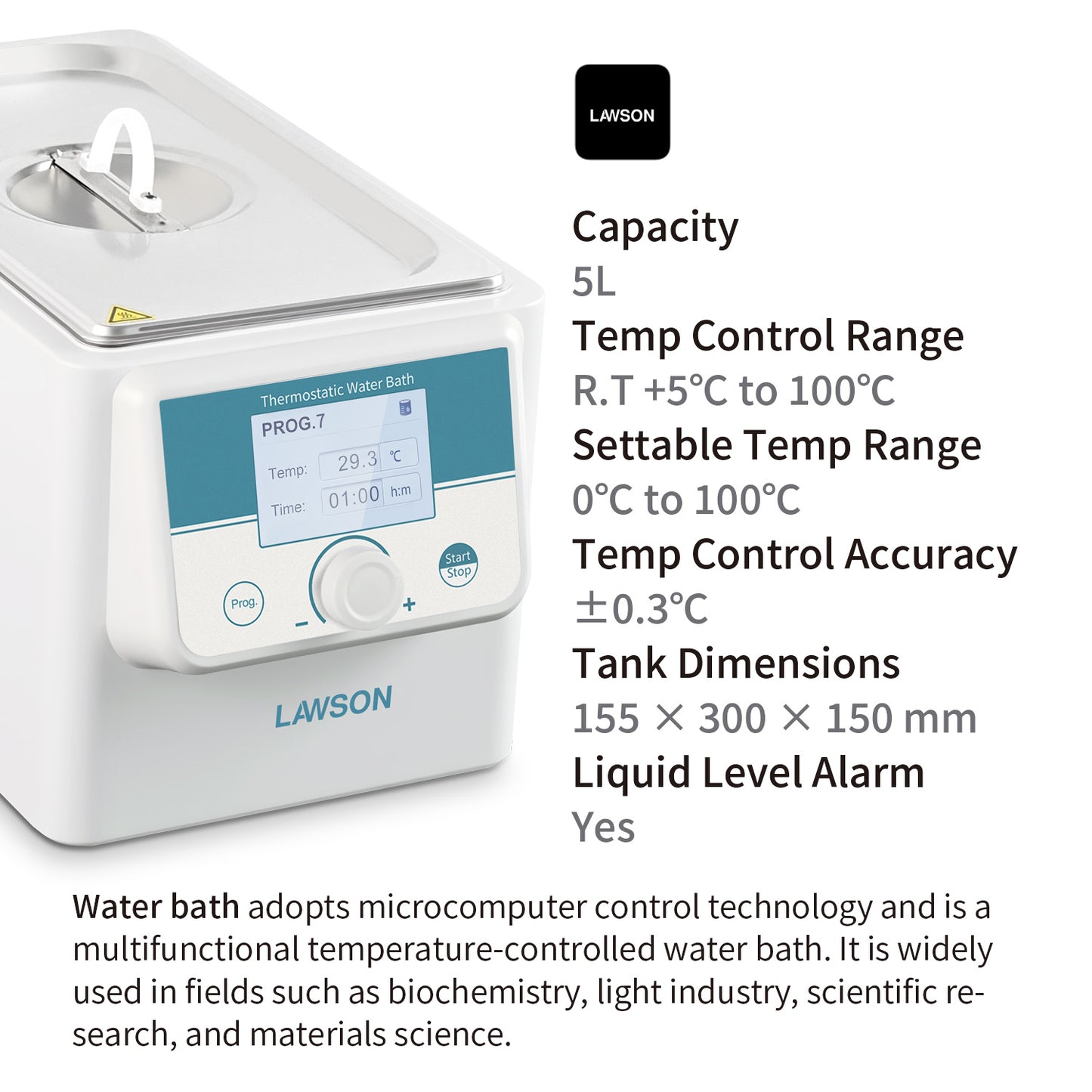 Water Bath,Thermostatic Water Baths,LWB-5
