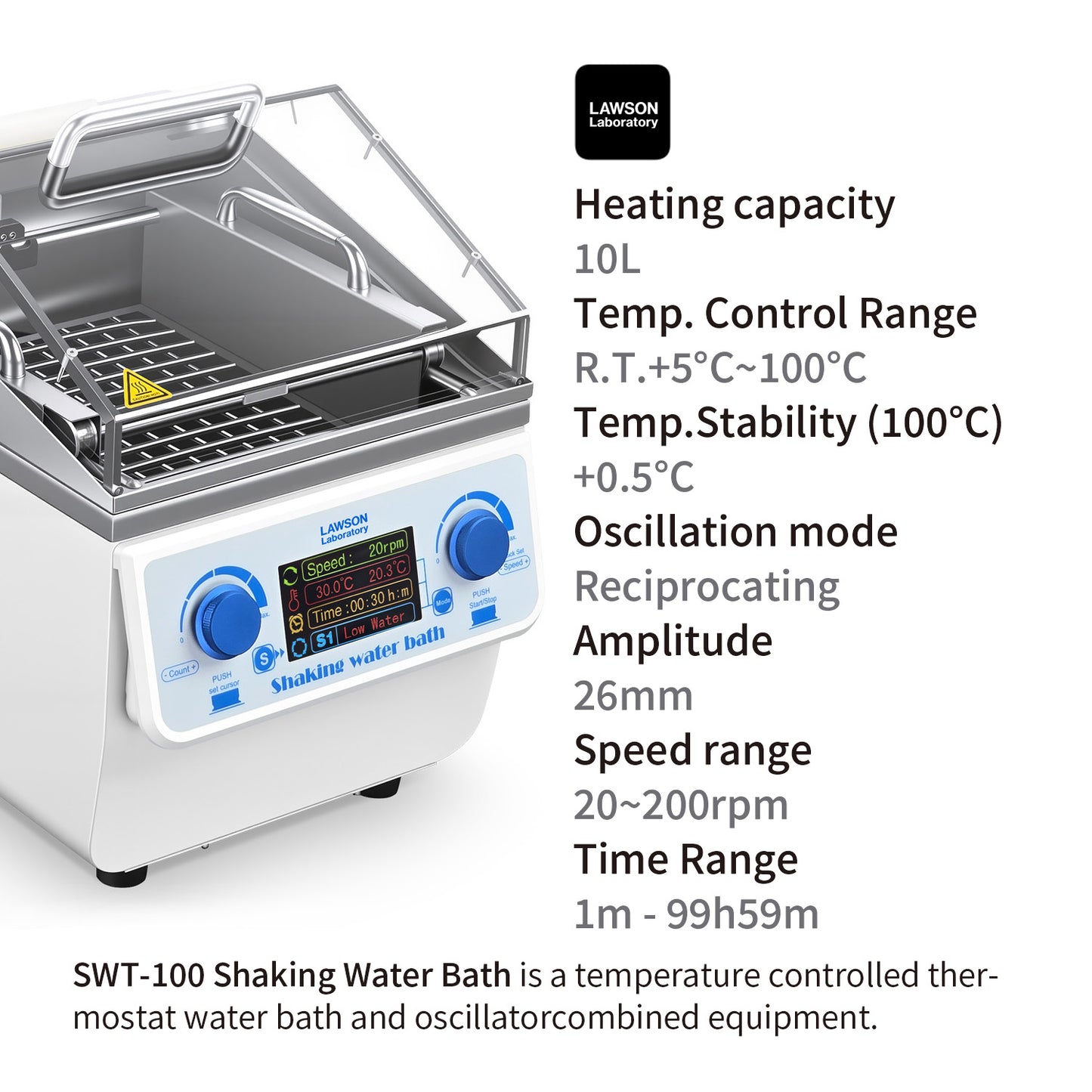 Shaking Water Bath SWB-10T