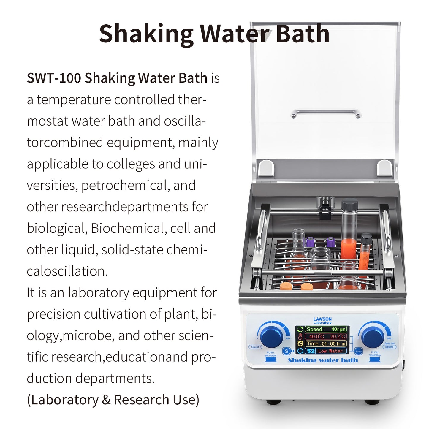 Shaking Water Bath SWB-10T
